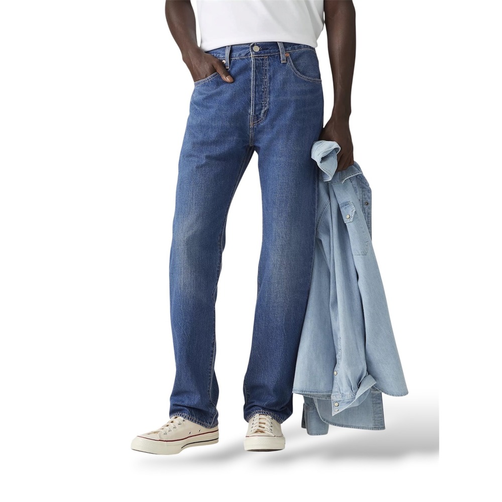 Levis 541 Athletic Taper Mens Blue Denim Jeans 32x30 Medium Wash A36